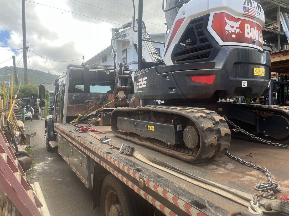 Machinery & Equipment Transport by Poorman 808 Roadside, LLC