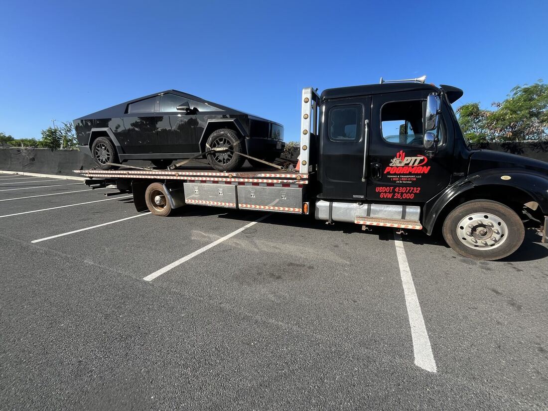 Poorman 808 Roadside tow truck serving Mililani, Oahu